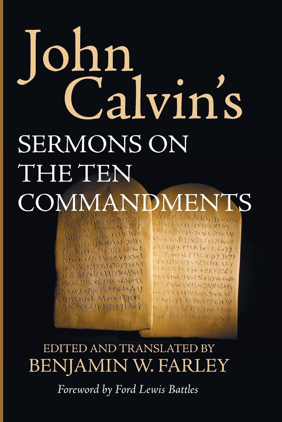 Vorderes Coverbild John Calvin's Sermons on the Ten Commandments