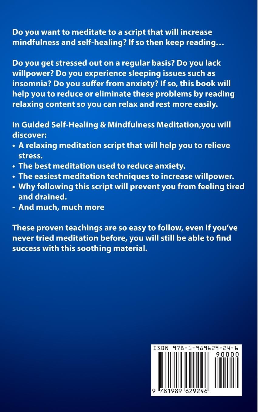 Rückseitencover Guided Self Healing & Mindfulness Meditation
