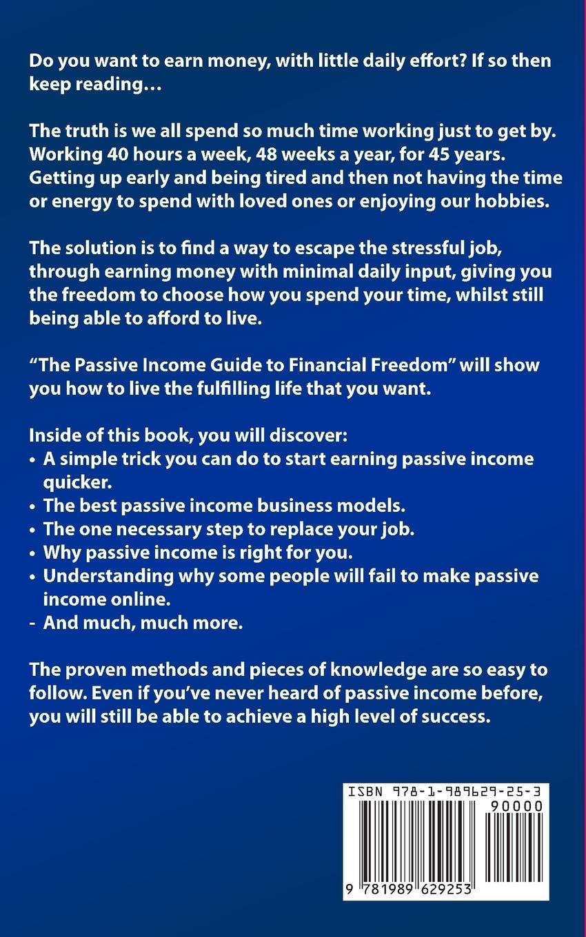 Rückseitencover The Passive Income Guide to Financial Freedom