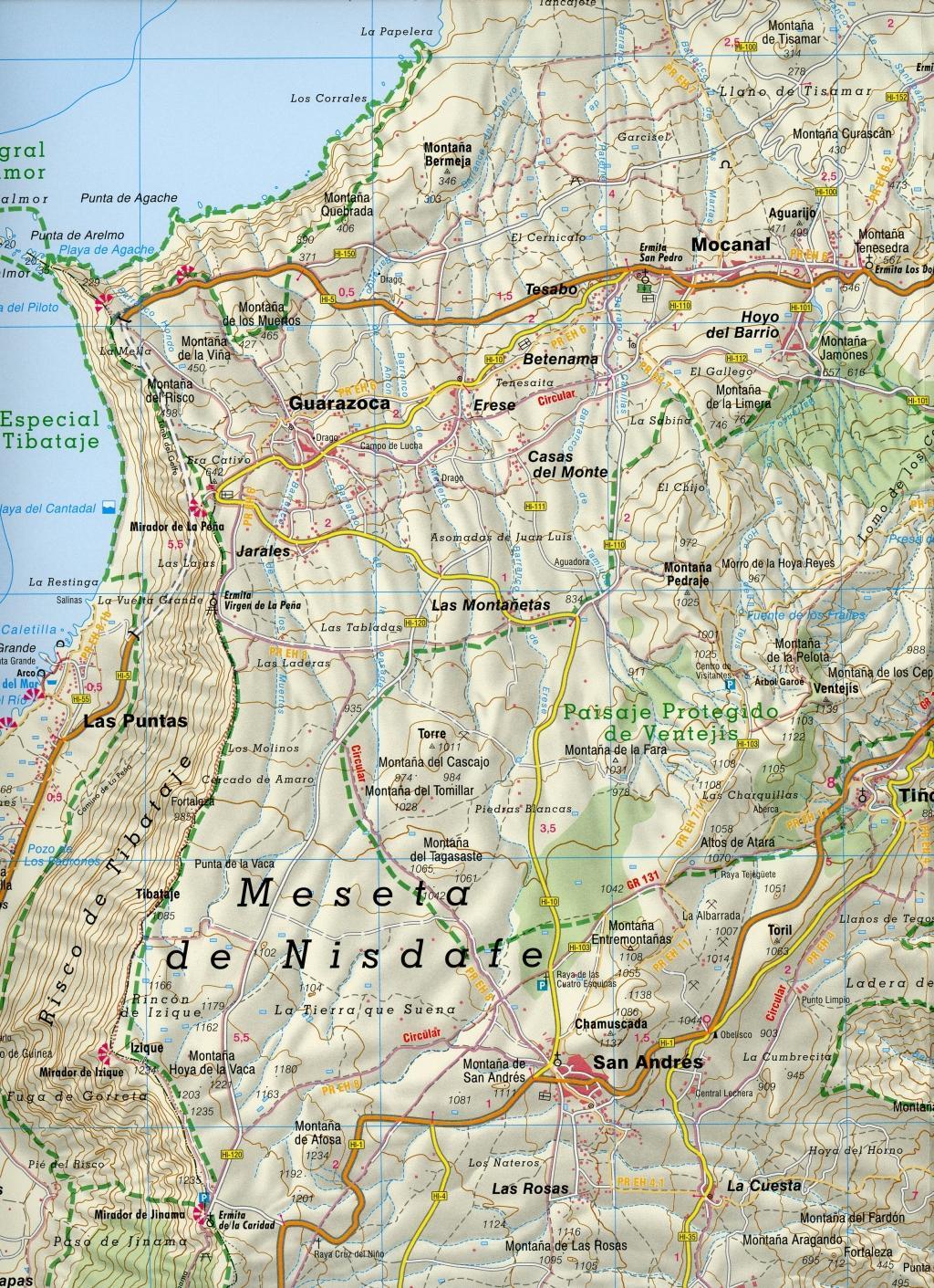 Beispielinhalt (Bild) El Hierro 1 : 30 000