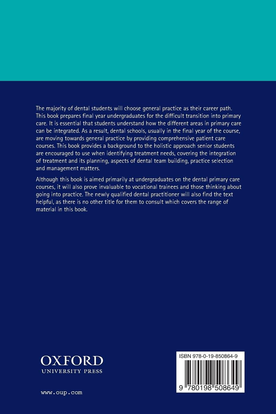 Rückseitencover Preparing Dental Practice P