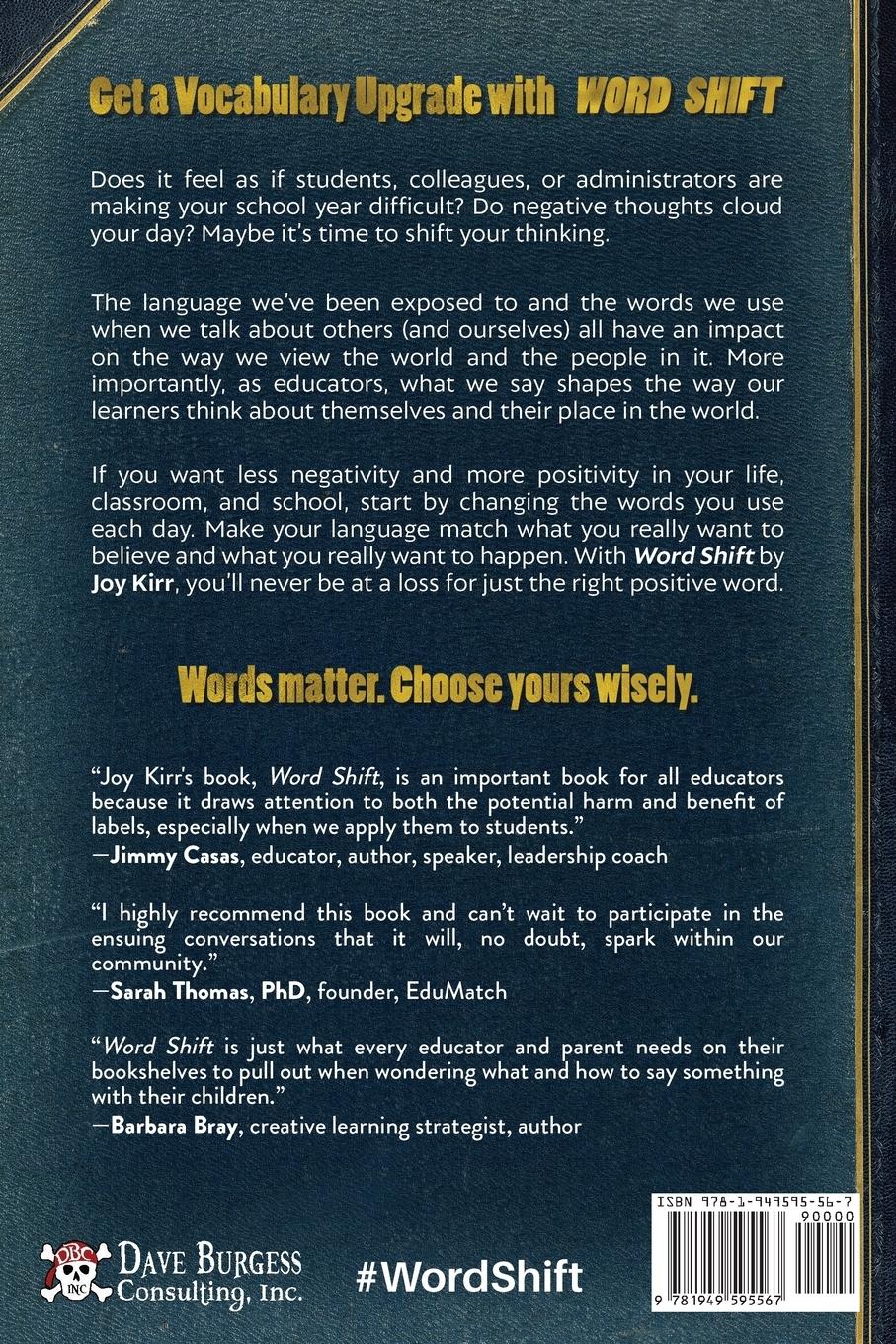 Rückseitencover Word Shift