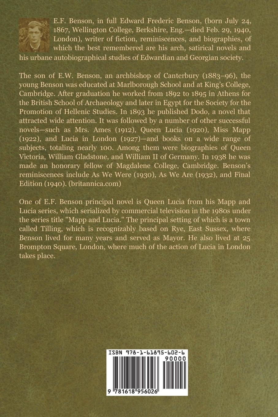 Rückseitencover Queen Lucia