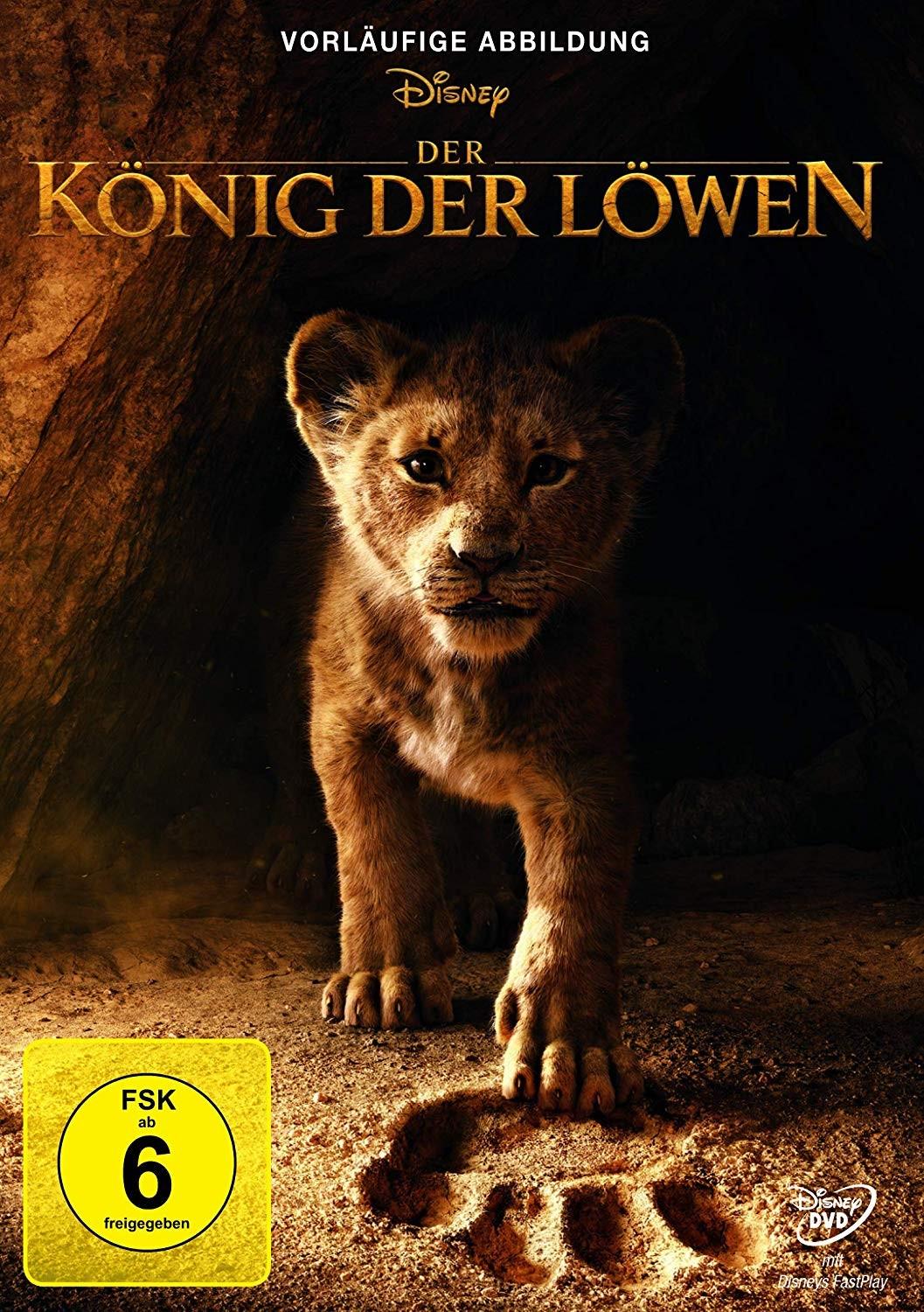 Vorderes Coverbild Der König der Löwen (2019)