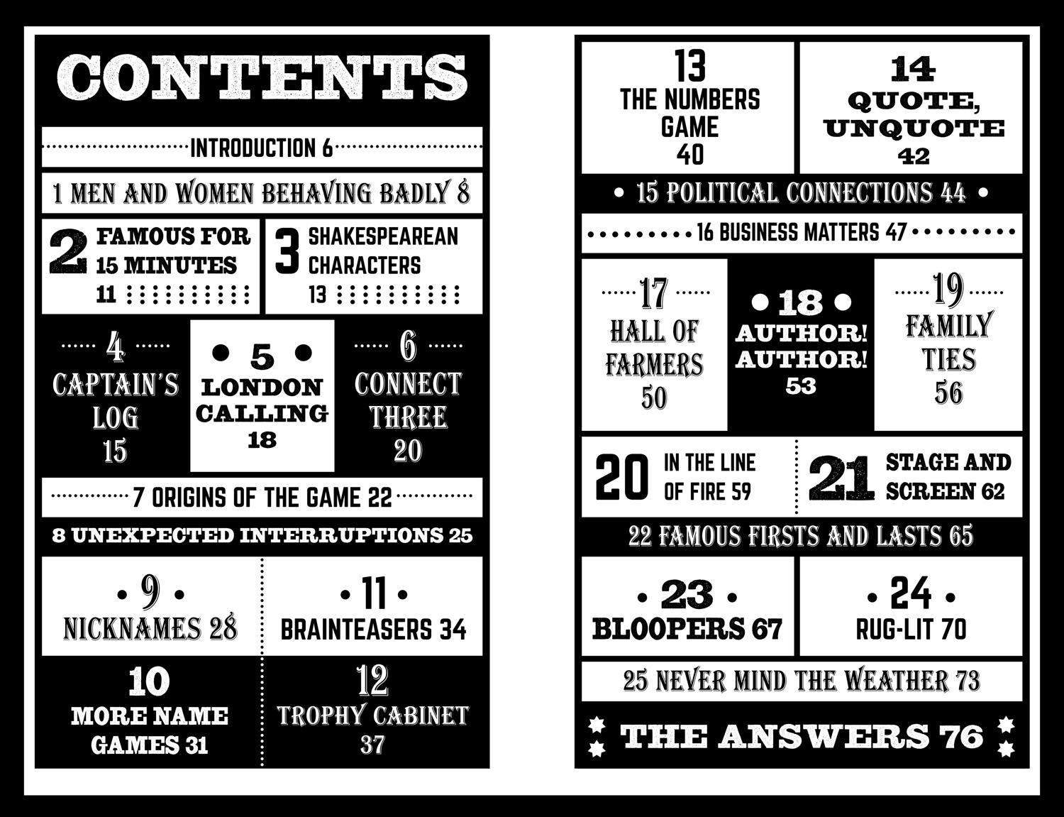 Beispielinhalt (Bild) The Strangest Rugby Quiz Book