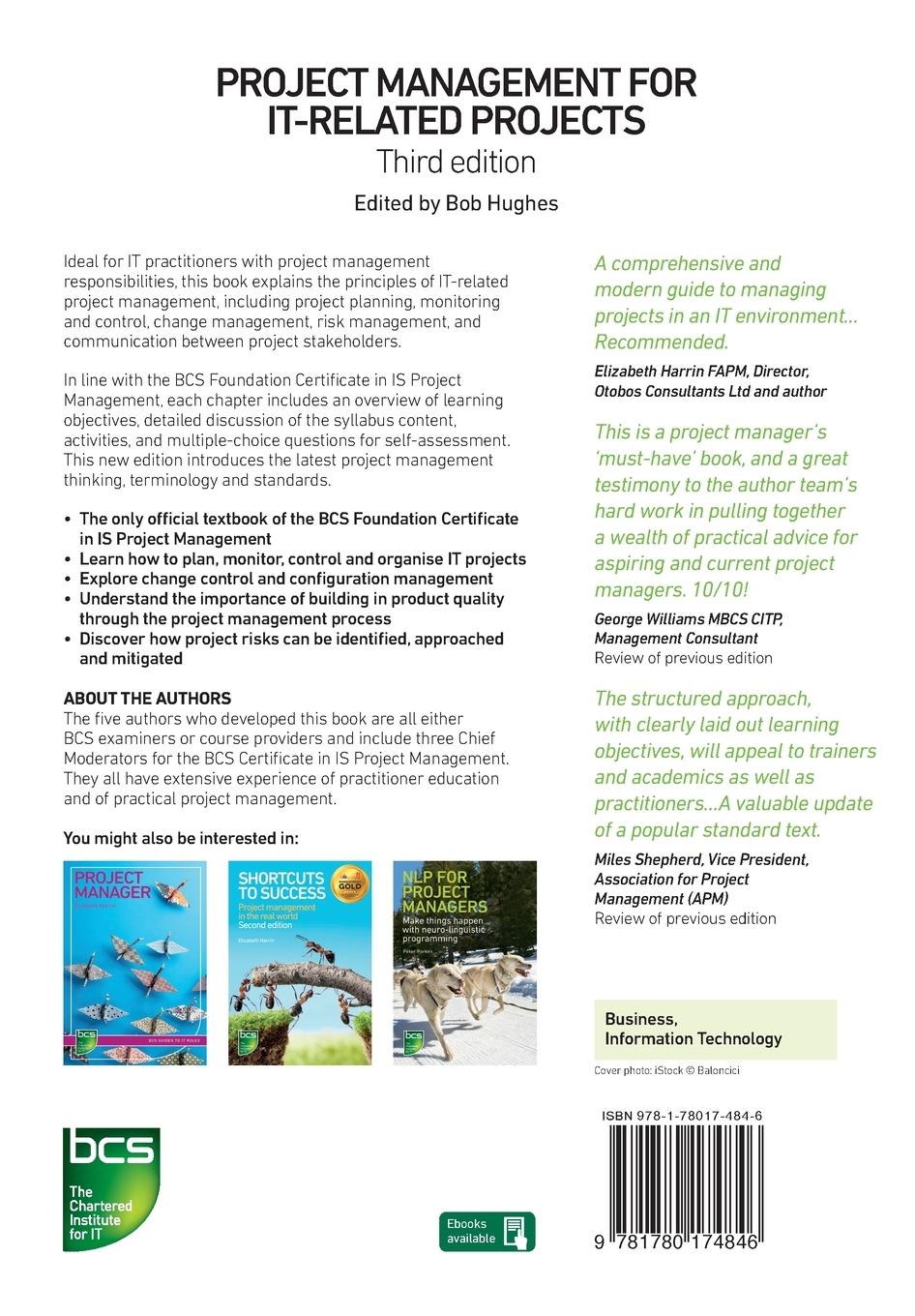 Rückseitencover Project Management for IT-Related Projects