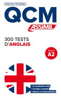 Vorderes Coverbild Qcm 300 Tests d'Anglais