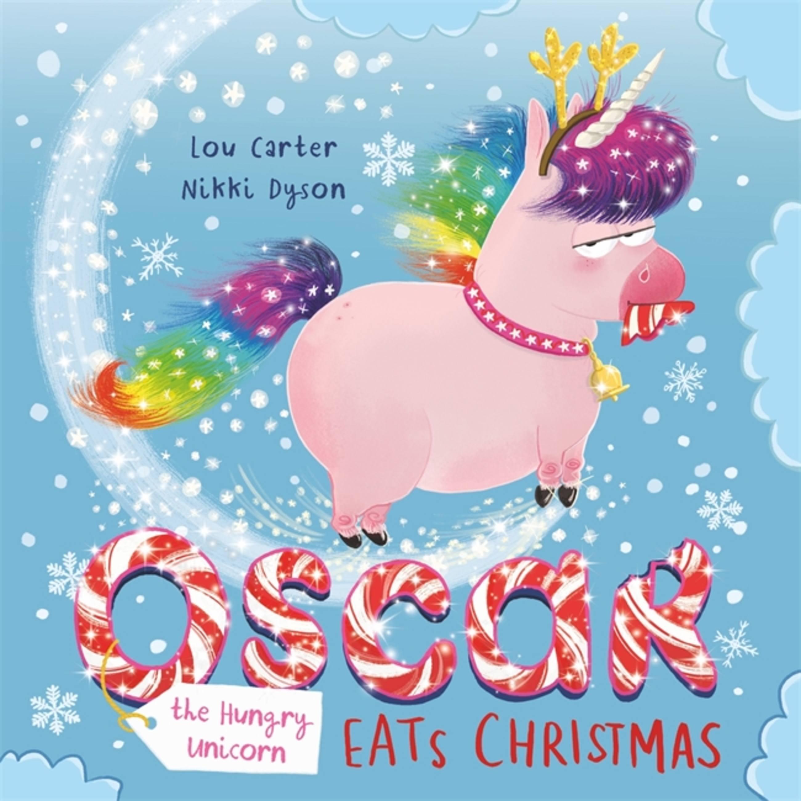 Vorderes Coverbild Oscar the Hungry Unicorn Eats Christmas