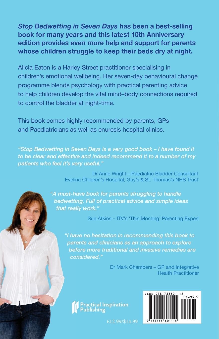 Rückseitencover Stop Bedwetting in Seven Days