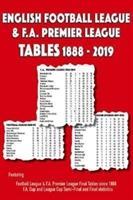 Vorderes Coverbild English Football League & F.A. Premier League Tables 1888-2019