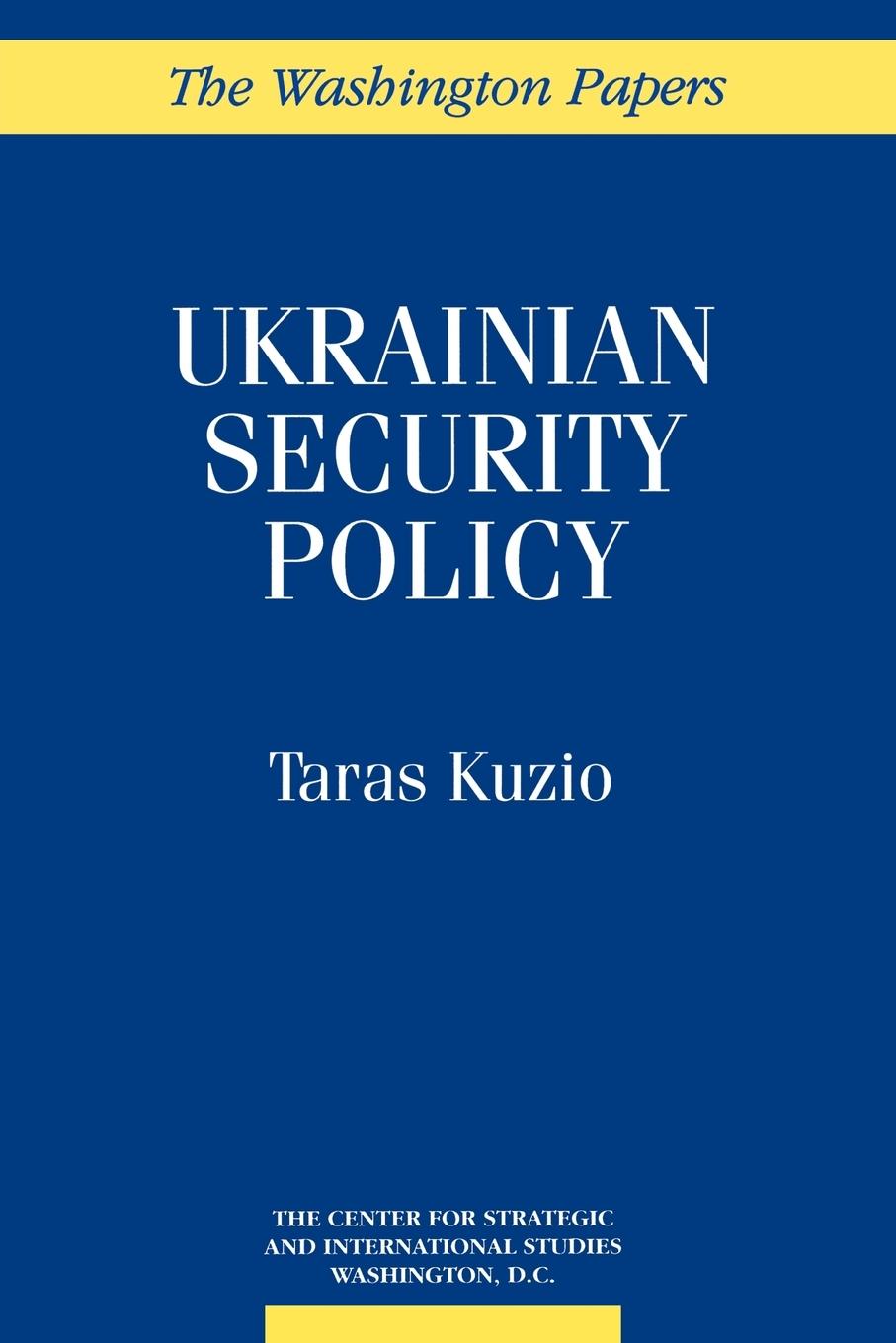 Vorderes Coverbild Ukrainian Security Policy