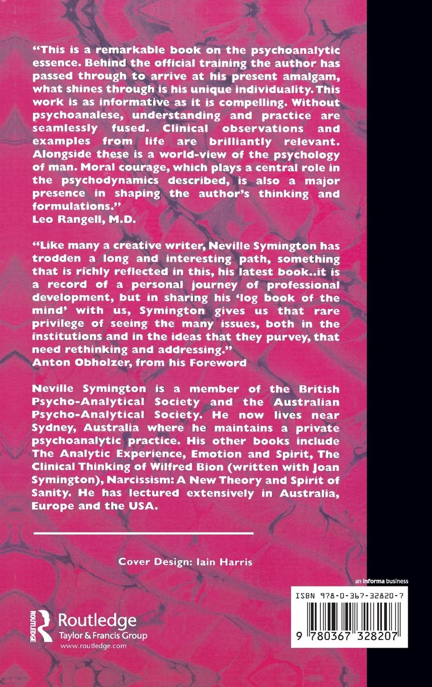 Rückseitencover The Making of a Psychotherapist