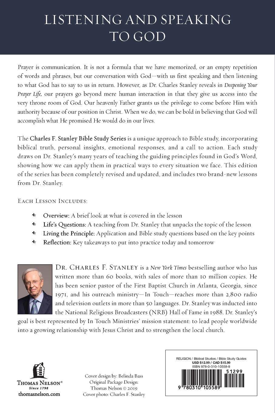 Rückseitencover The Deepening Your Prayer Life