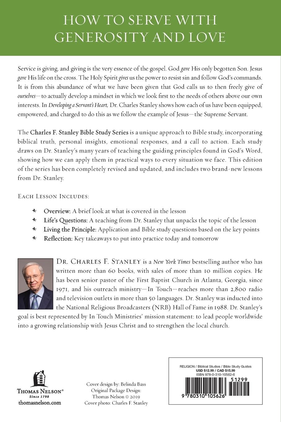 Rückseitencover The Developing a Servant's Heart