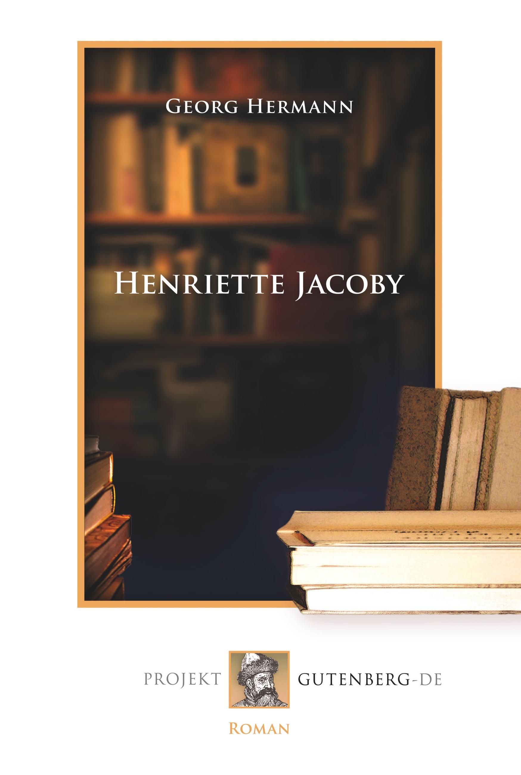 Vorderes Coverbild Henriette Jacoby