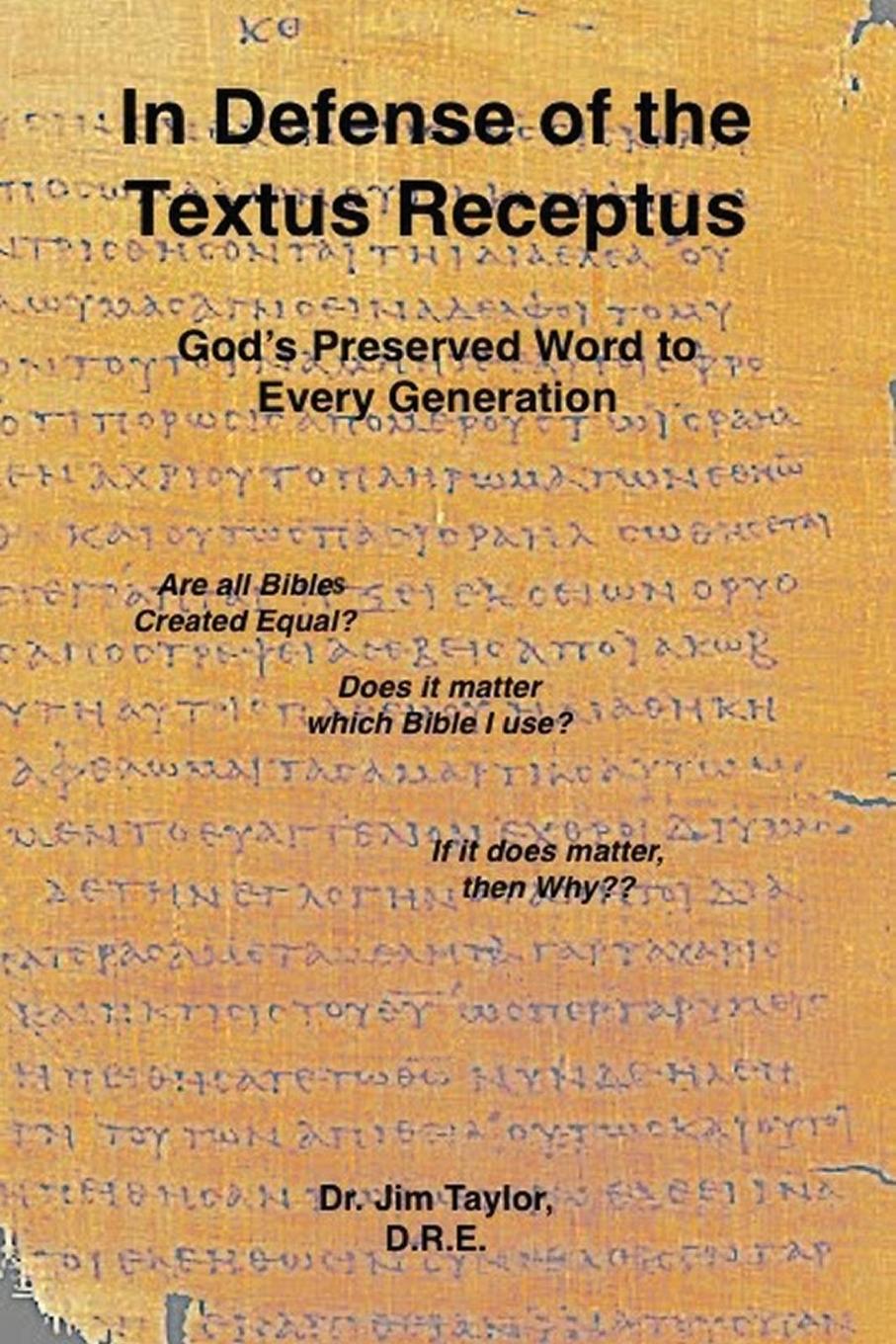 Vorderes Coverbild In Defense of the Textus Receptus