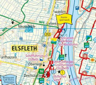 Beispielinhalt (Bild) Bremen und umzu 1:100 000