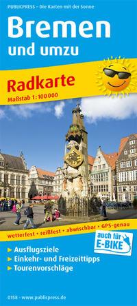 Vorderes Coverbild Bremen und umzu 1:100 000