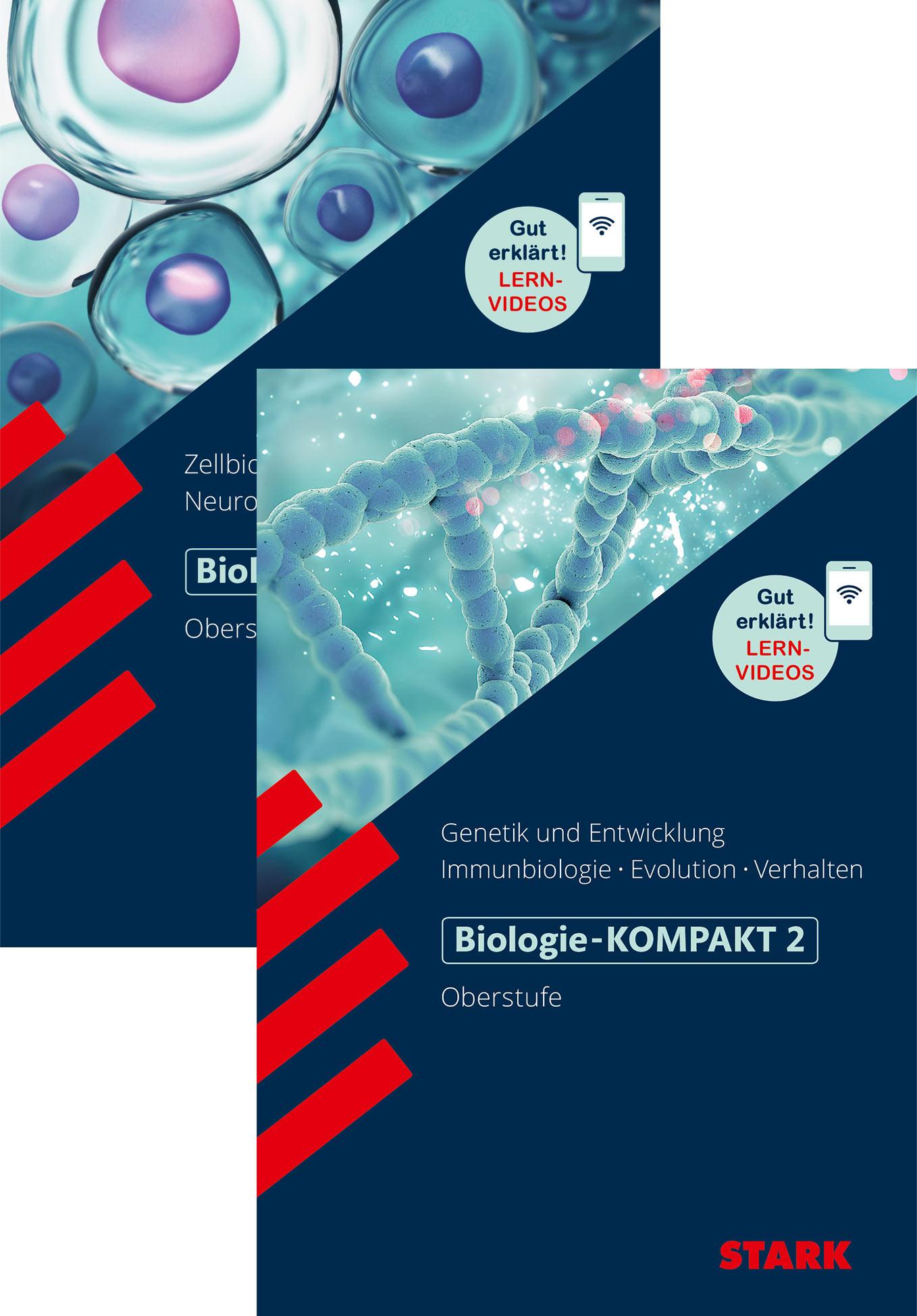Vorderes Coverbild STARK Biologie-KOMPAKT - Band 1 und 2