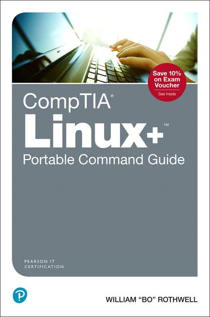 Vorderes Coverbild Comptia Linux+ Portable Command Guide