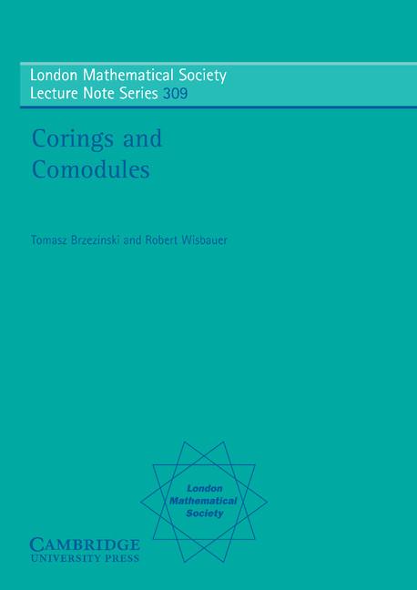 Vorderes Coverbild Corings and Comodules