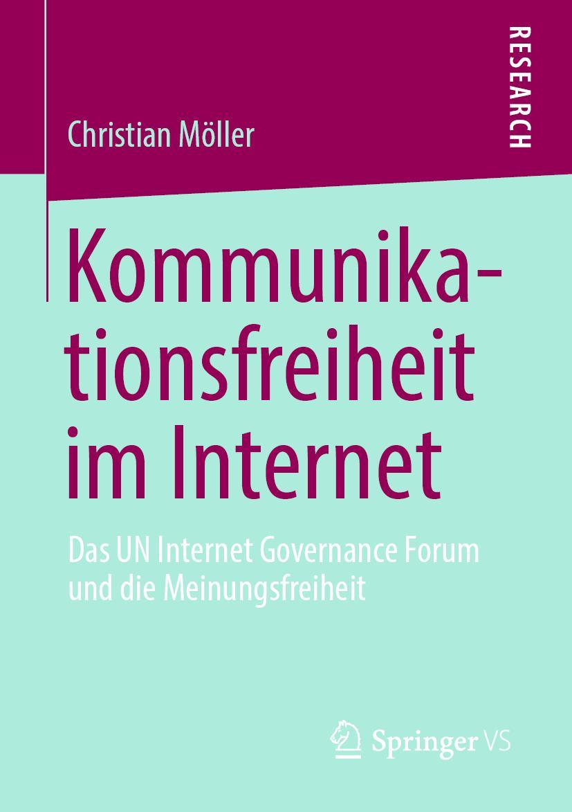 Vorderes Coverbild Kommunikationsfreiheit im Internet