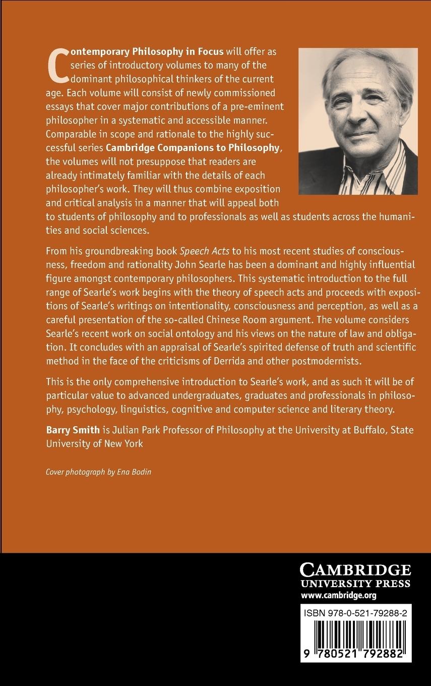 Rückseitencover John Searle