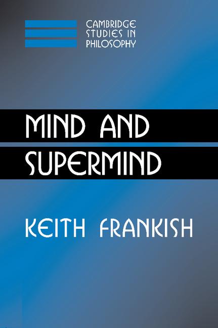Vorderes Coverbild Mind and Supermind