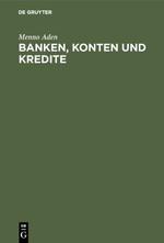 Vorderes Coverbild Banken, Konten und Kredite