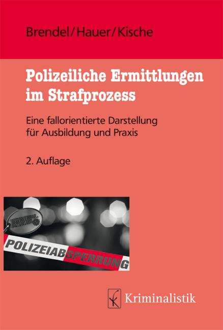 Vorderes Coverbild Polizeiliche Ermittlungen im Strafprozess