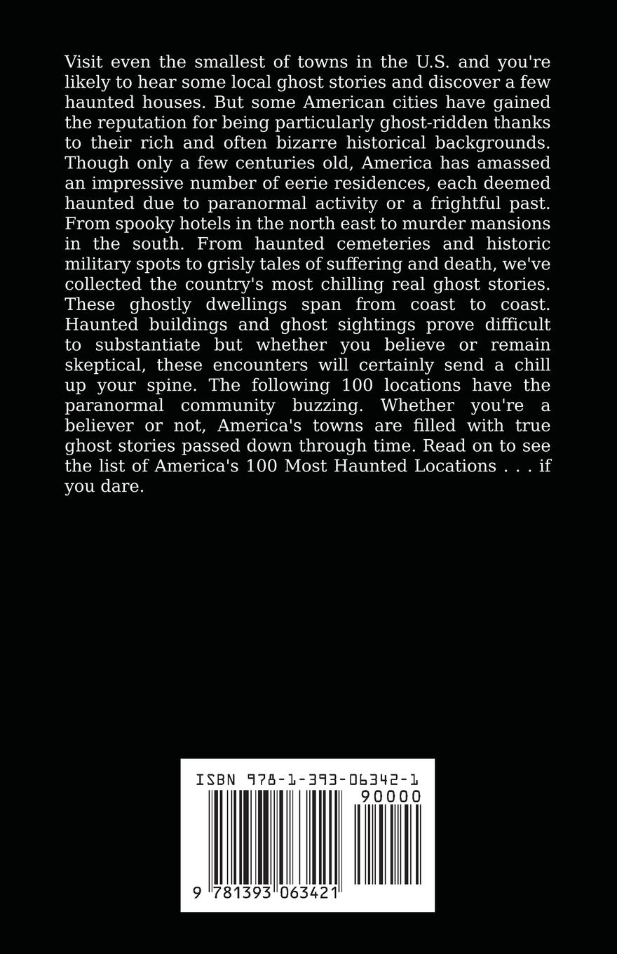 Rückseitencover America's 100 Most Haunted Locations