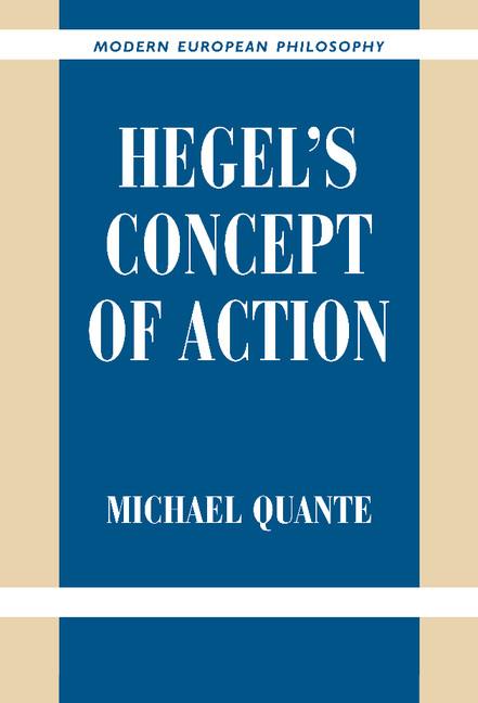 Vorderes Coverbild Hegel's Concept of Action