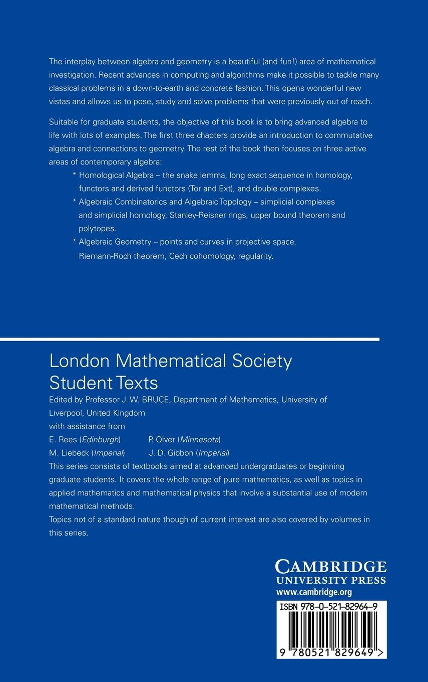 Rückseitencover Computational Algebraic Geometry