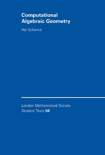 Vorderes Coverbild Computational Algebraic Geometry