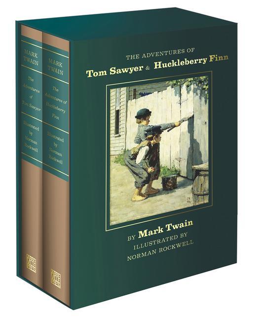 Vorderes Coverbild The Adventures of Tom Sawyer and Huckleberry Finn