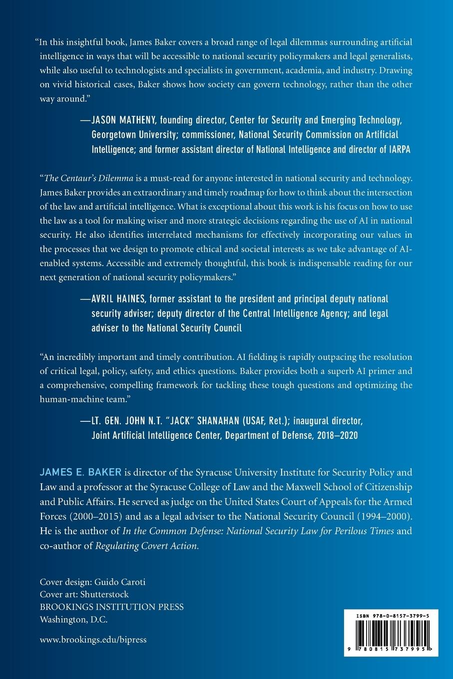 Rückseitencover Centaur's Dilemma