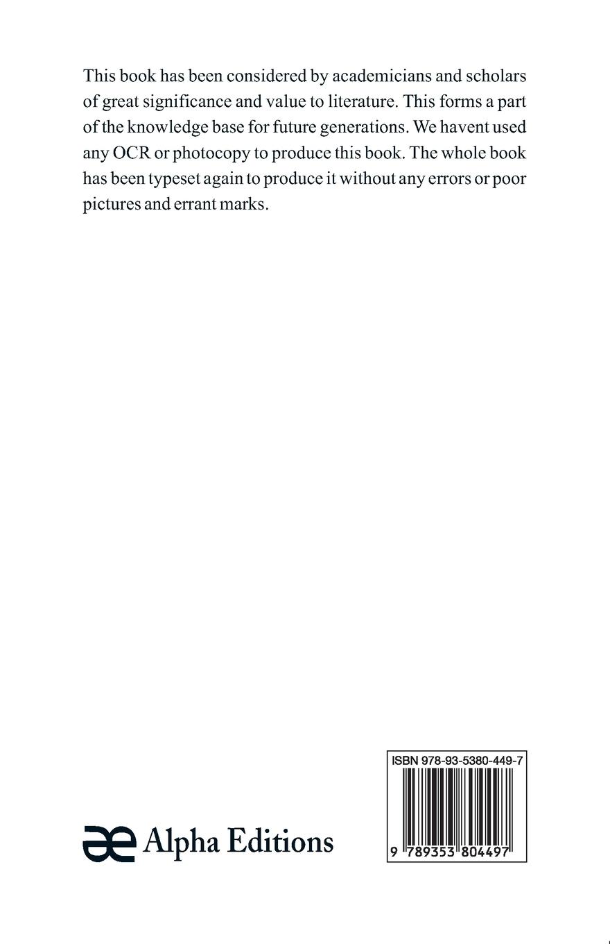 Rückseitencover The Manchus, or The reigning dynasty of China; their rise and progress