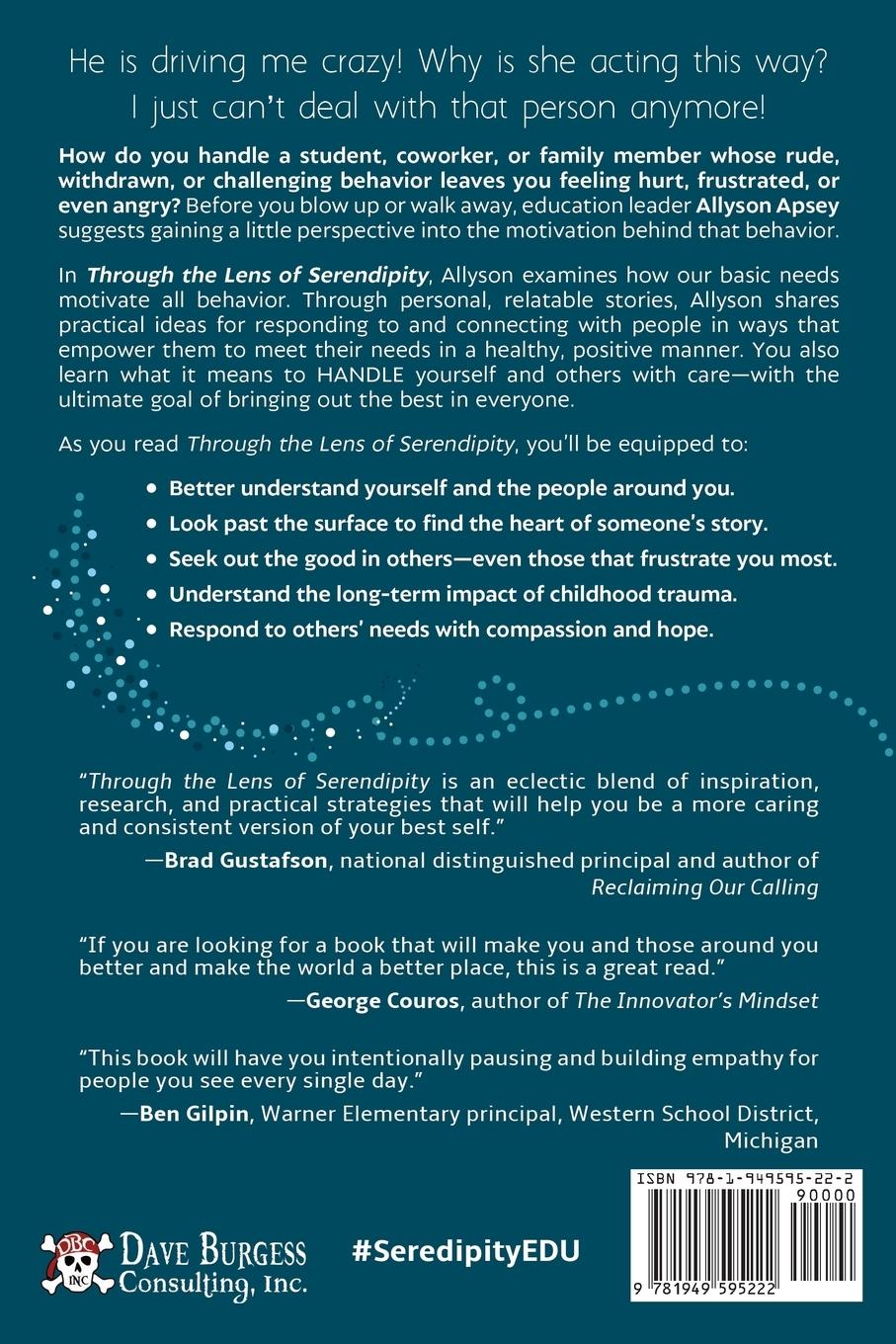 Rückseitencover Through the Lens of Serendipity