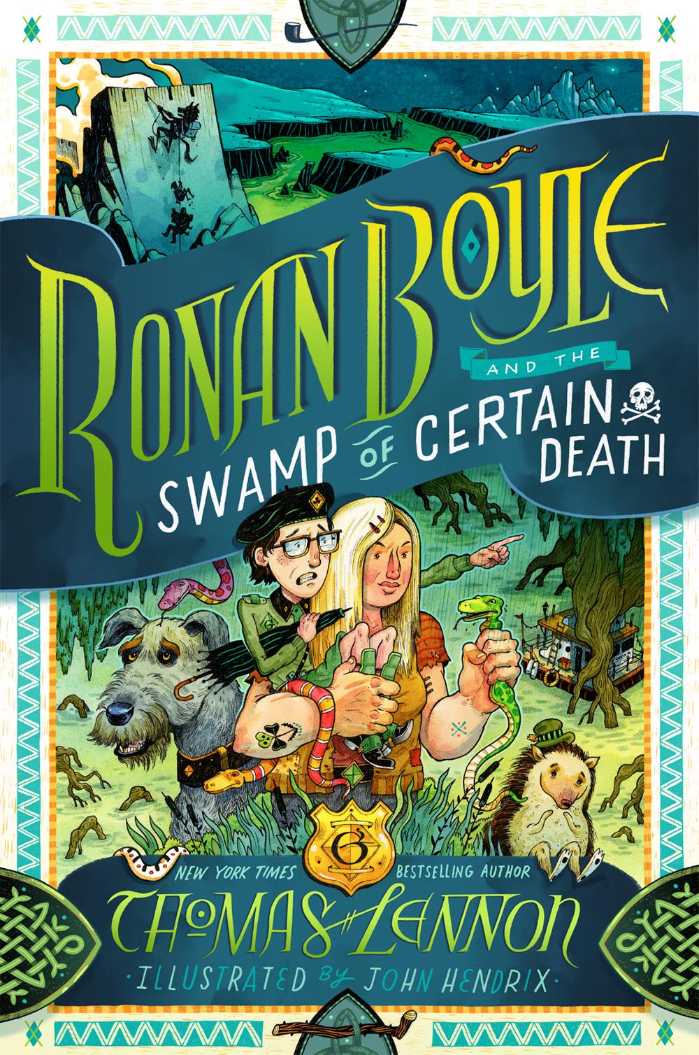 Vorderes Coverbild Ronan Boyle and the Swamp of Certain Death