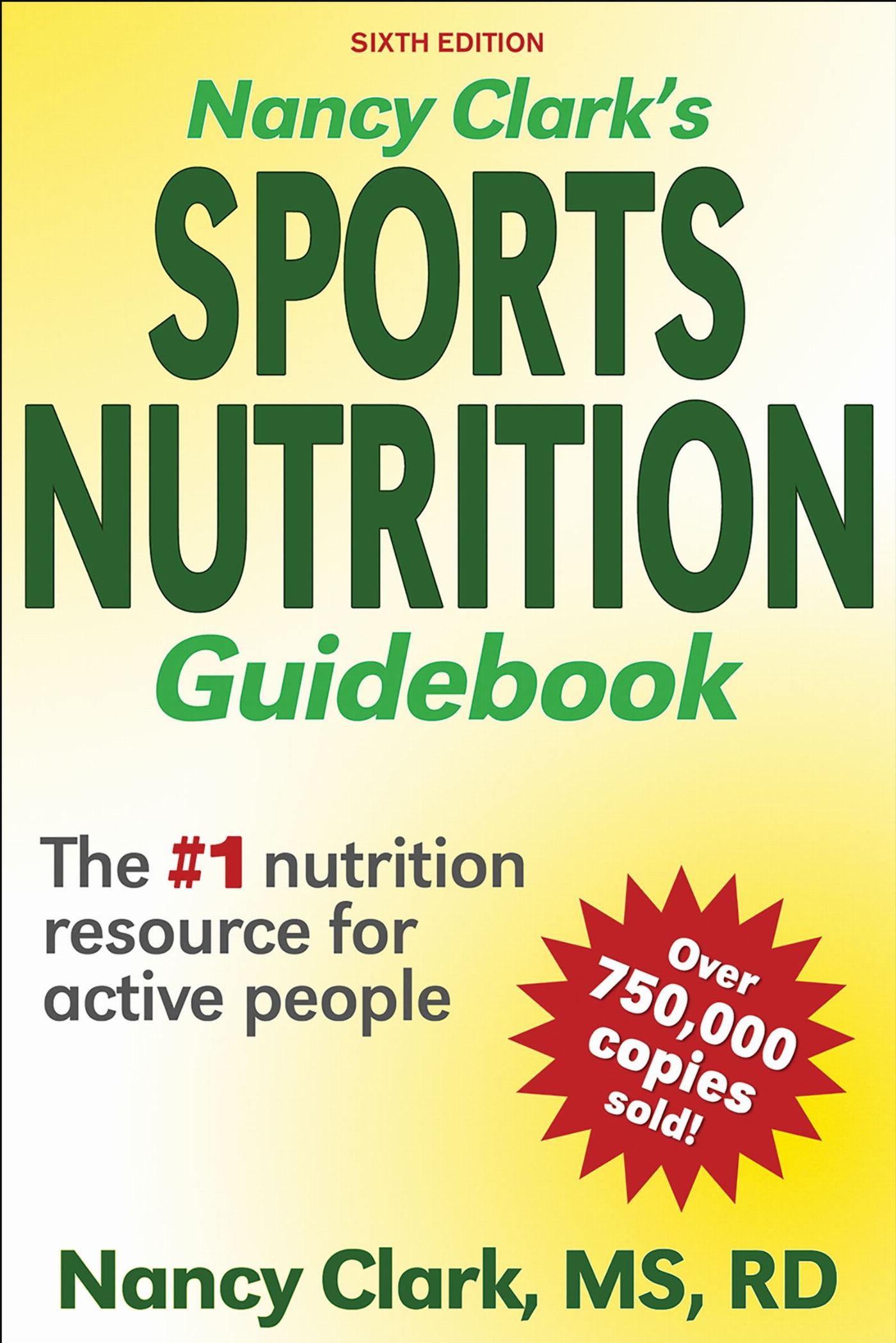 Vorderes Coverbild Nancy Clark's Sports Nutrition Guidebook