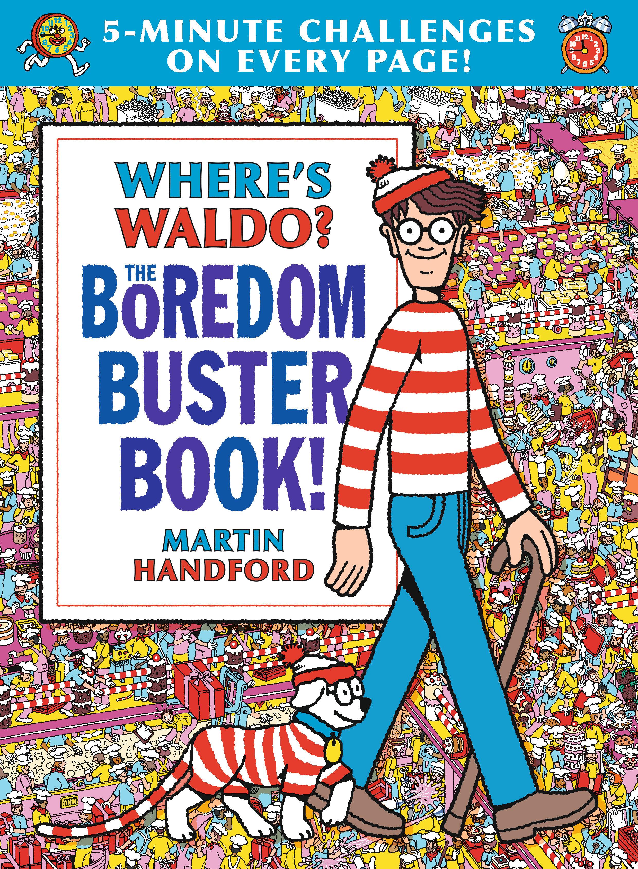 Vorderes Coverbild Where's Waldo? the Boredom Buster Book: 5-Minute Challenges