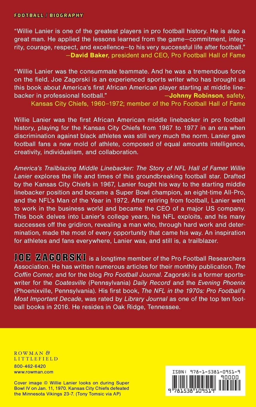 Rückseitencover America's Trailblazing Middle Linebacker