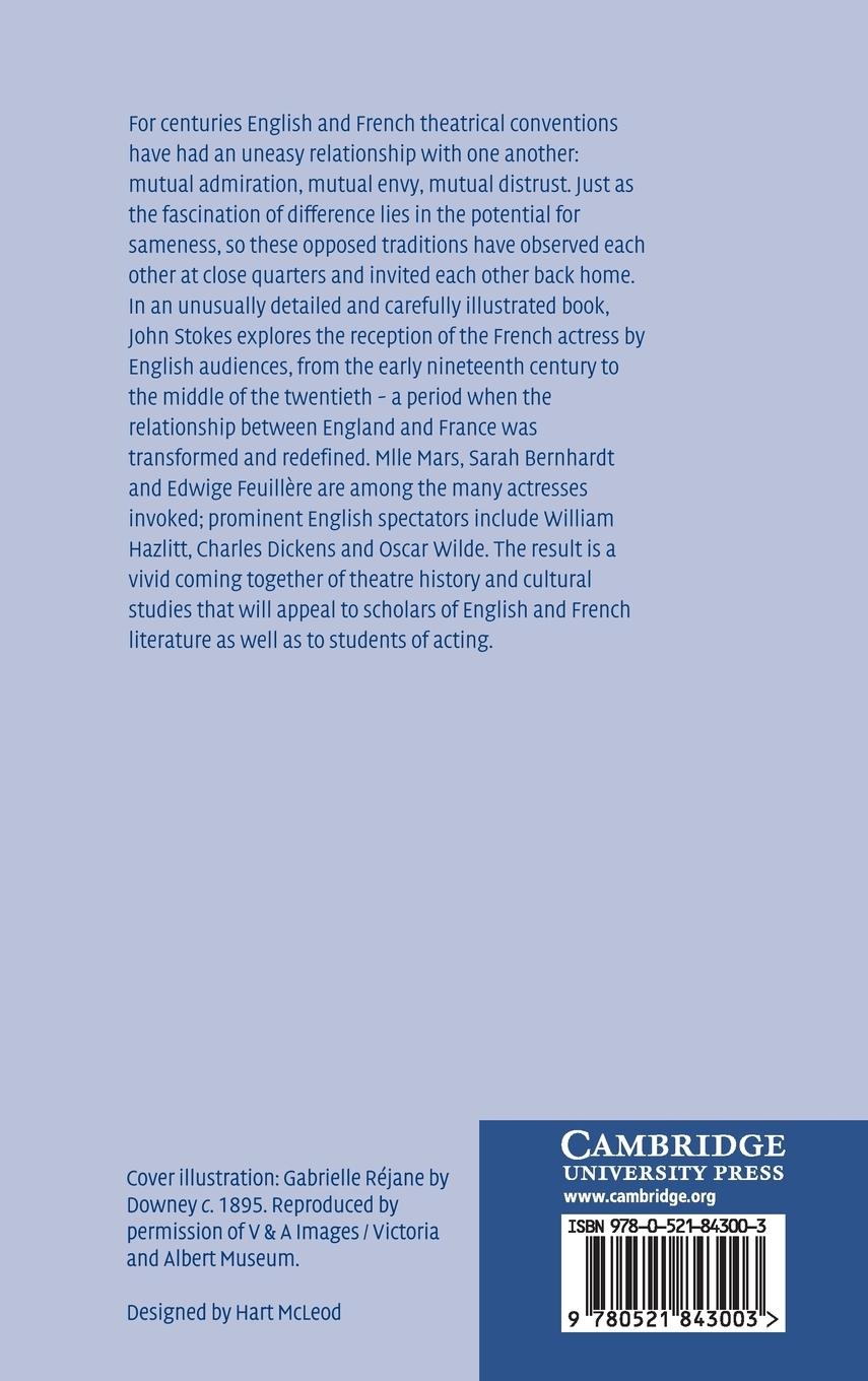 Rückseitencover The French Actress and her English Audience