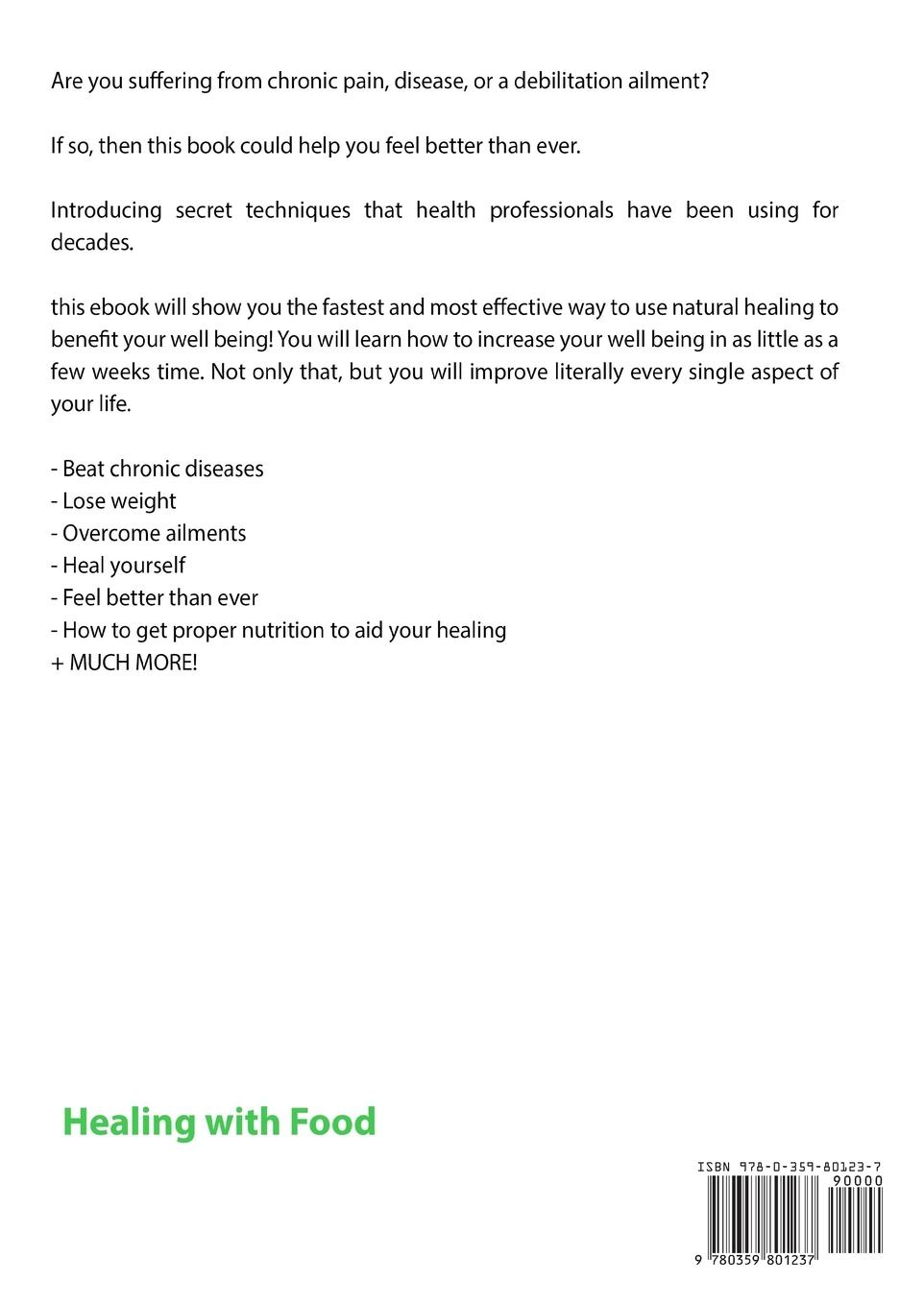 Rückseitencover Diets That Heal
