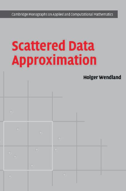 Vorderes Coverbild Scattered Data Approximation