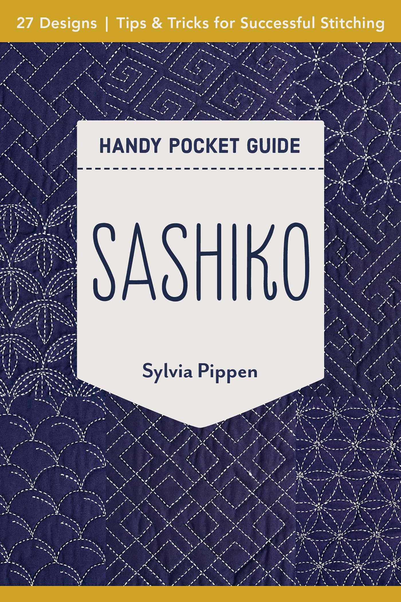 Vorderes Coverbild Sashiko Handy Pocket Guide