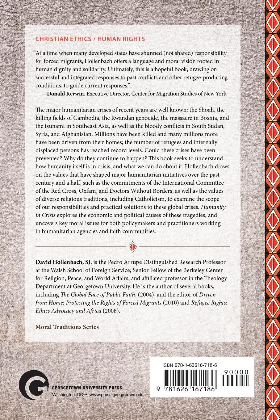 Rückseitencover Humanity in Crisis