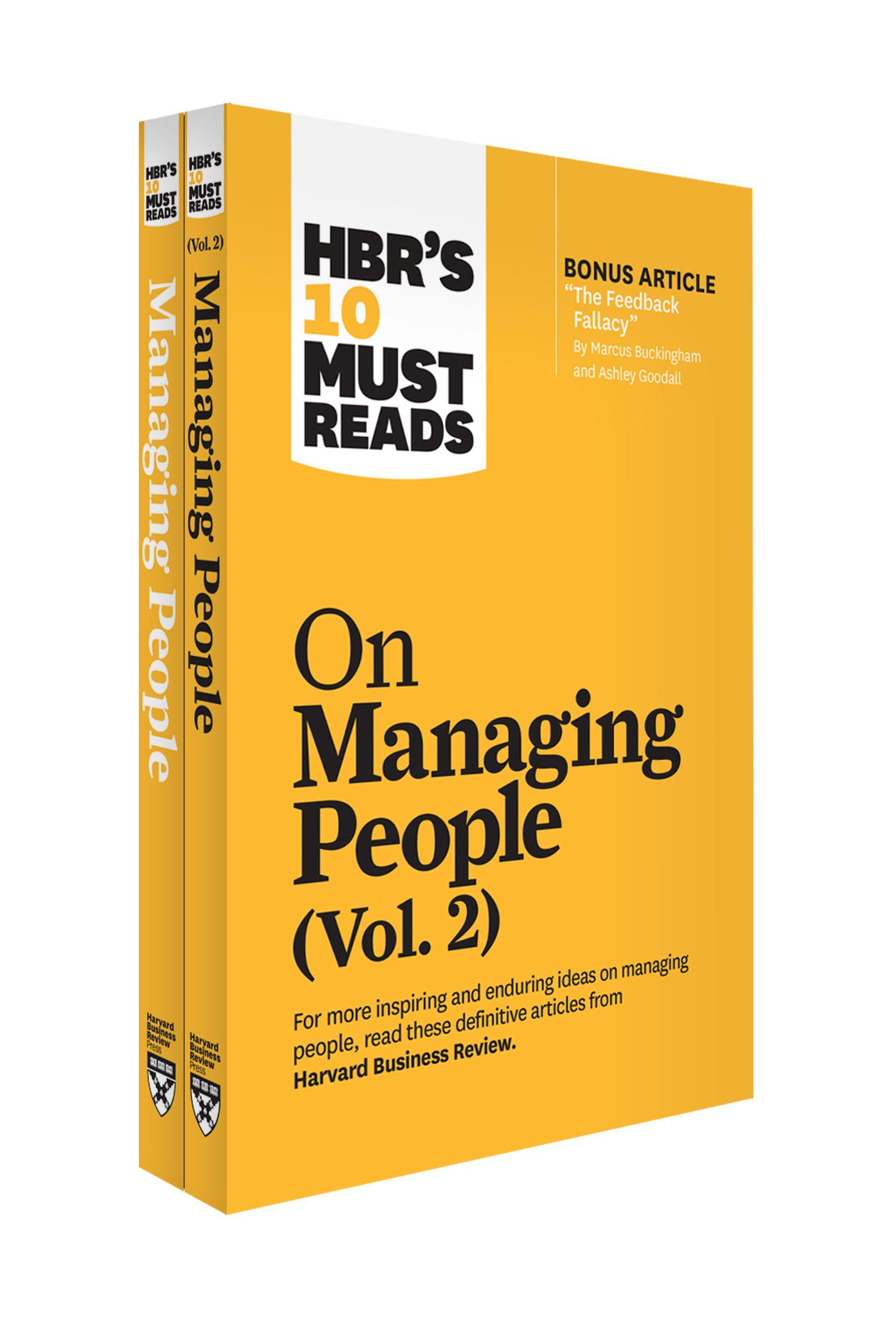 Vorderes Coverbild Hbr's 10 Must Reads on Managing People 2-Volume Collection