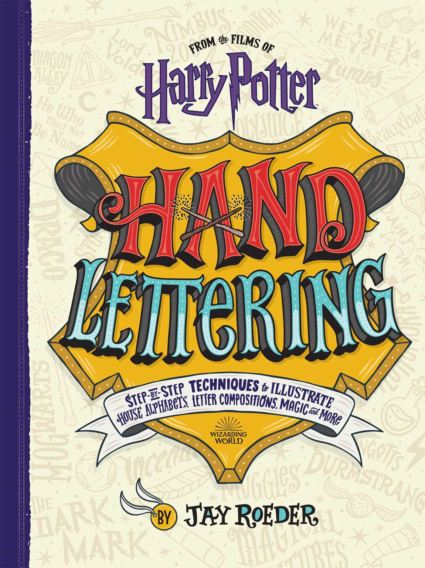 Vorderes Coverbild Harry Potter Hand Lettering