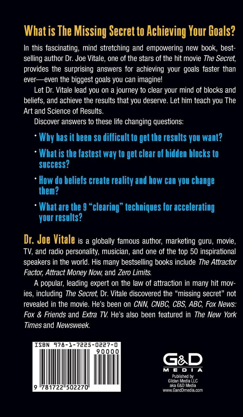 Rückseitencover The Art and Science of Results